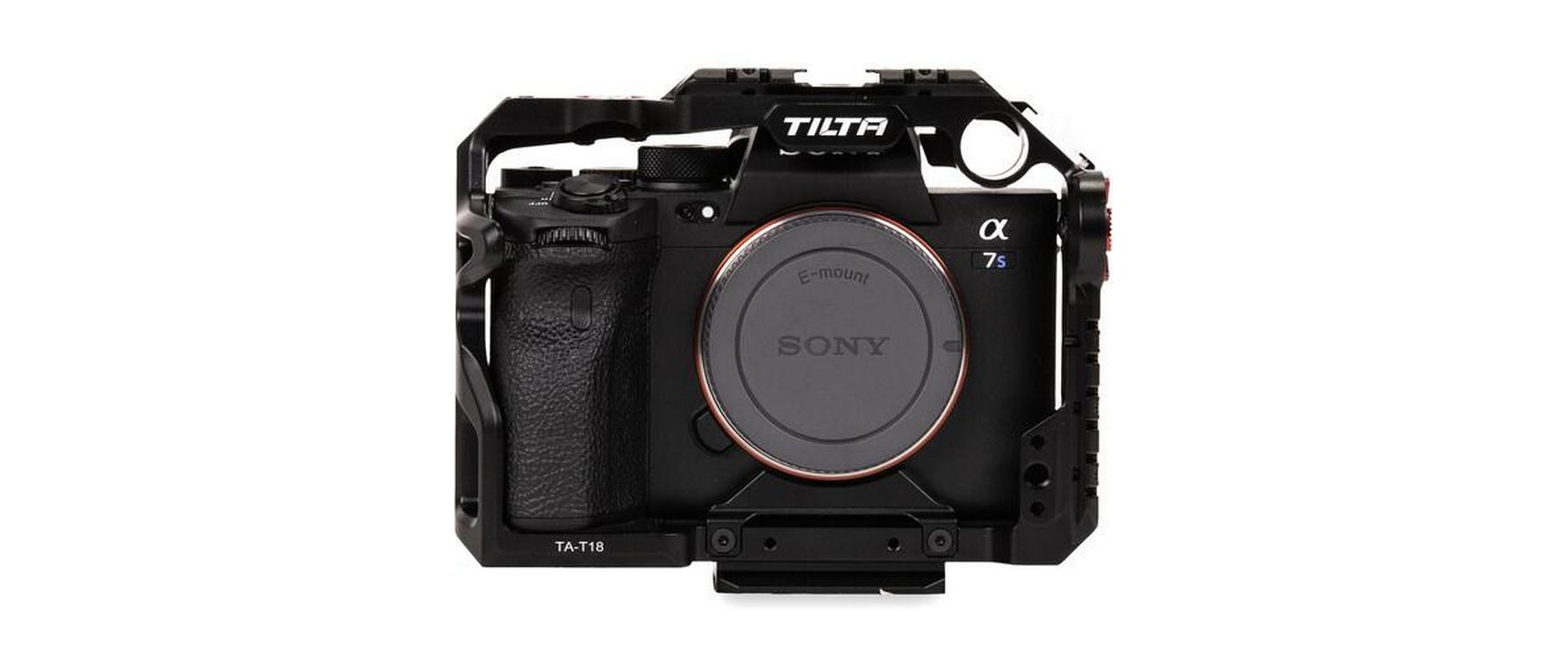 Cage Full Camera Cage für Sony Alpha 7S III SchwarzMinimiert Verschleiss und Abnutzung im Laufe der Zeit