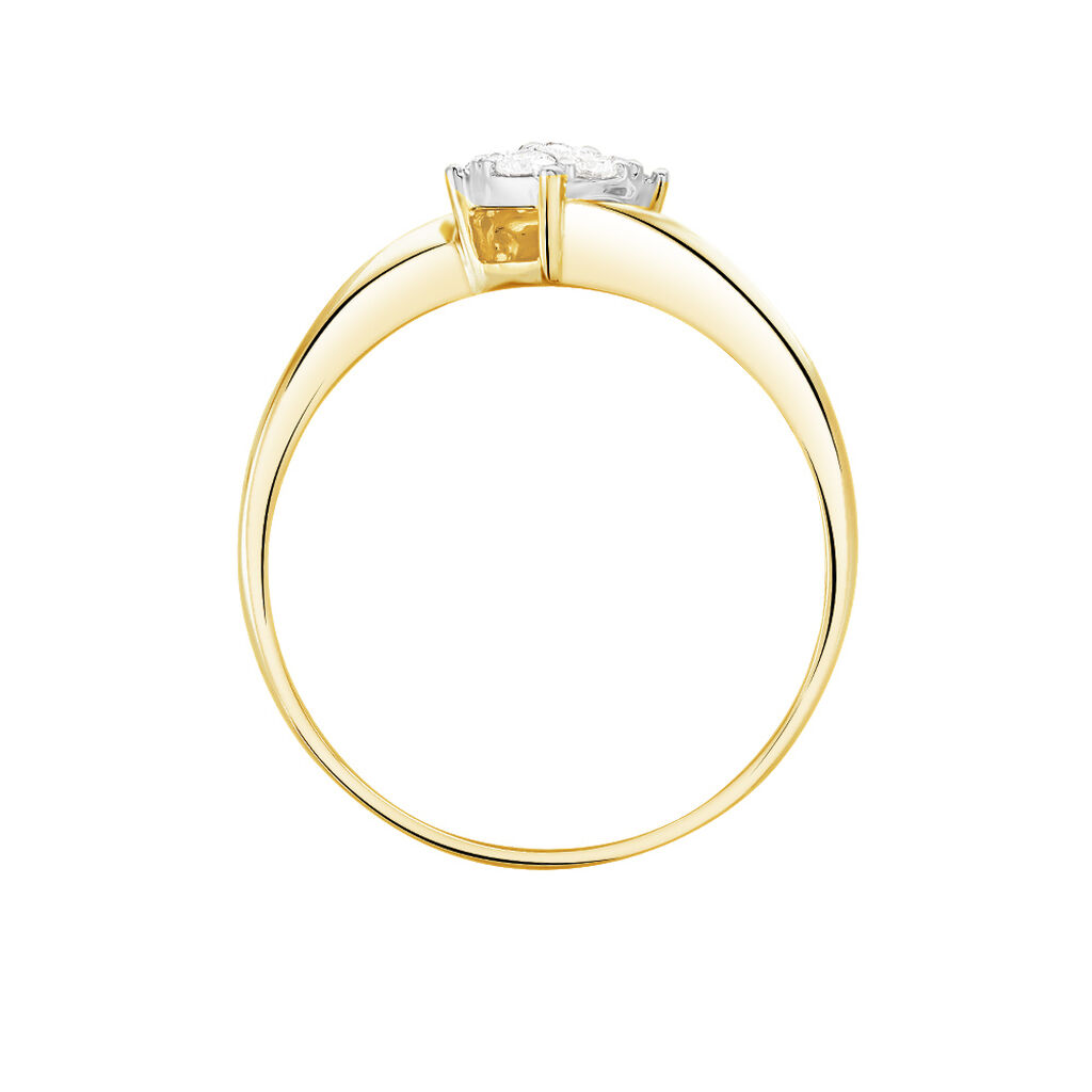 Bague Solitaire Lysia Or Jaune Diamant