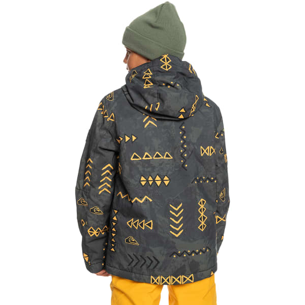 Veste de ski QUIKSILVER MORTON YOUTH JK NEW TRAILS BLACK