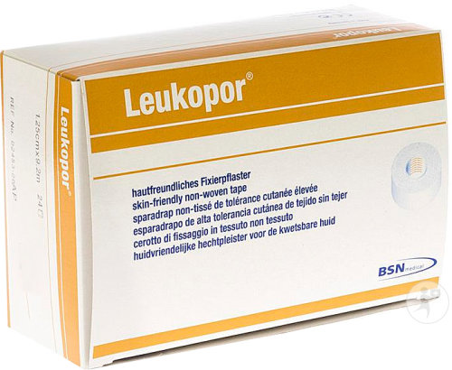Bsn Medical Leukopor Sparadrap Non Tissé 9,2m x 1,25cm Pièces 24 (245300)