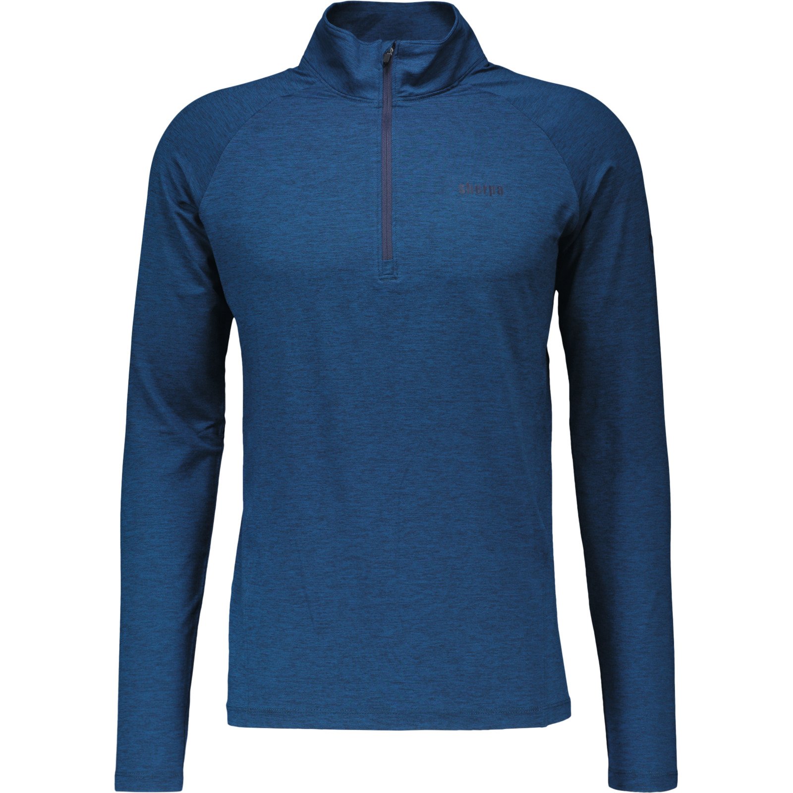 Sherpa Herren-Shirt Wanpur, Halfzip M, petrol