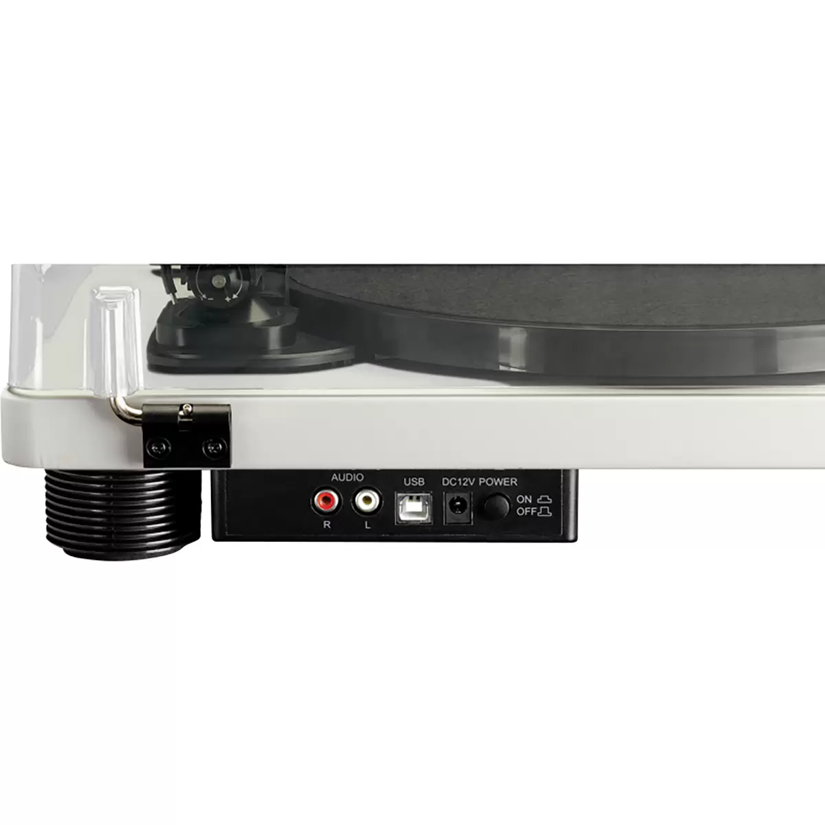 LS-50GY P Plattenspieler grau LENCO Beige