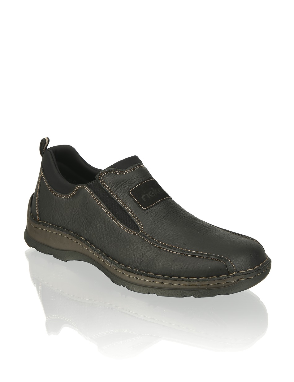 Glattleder Slipper