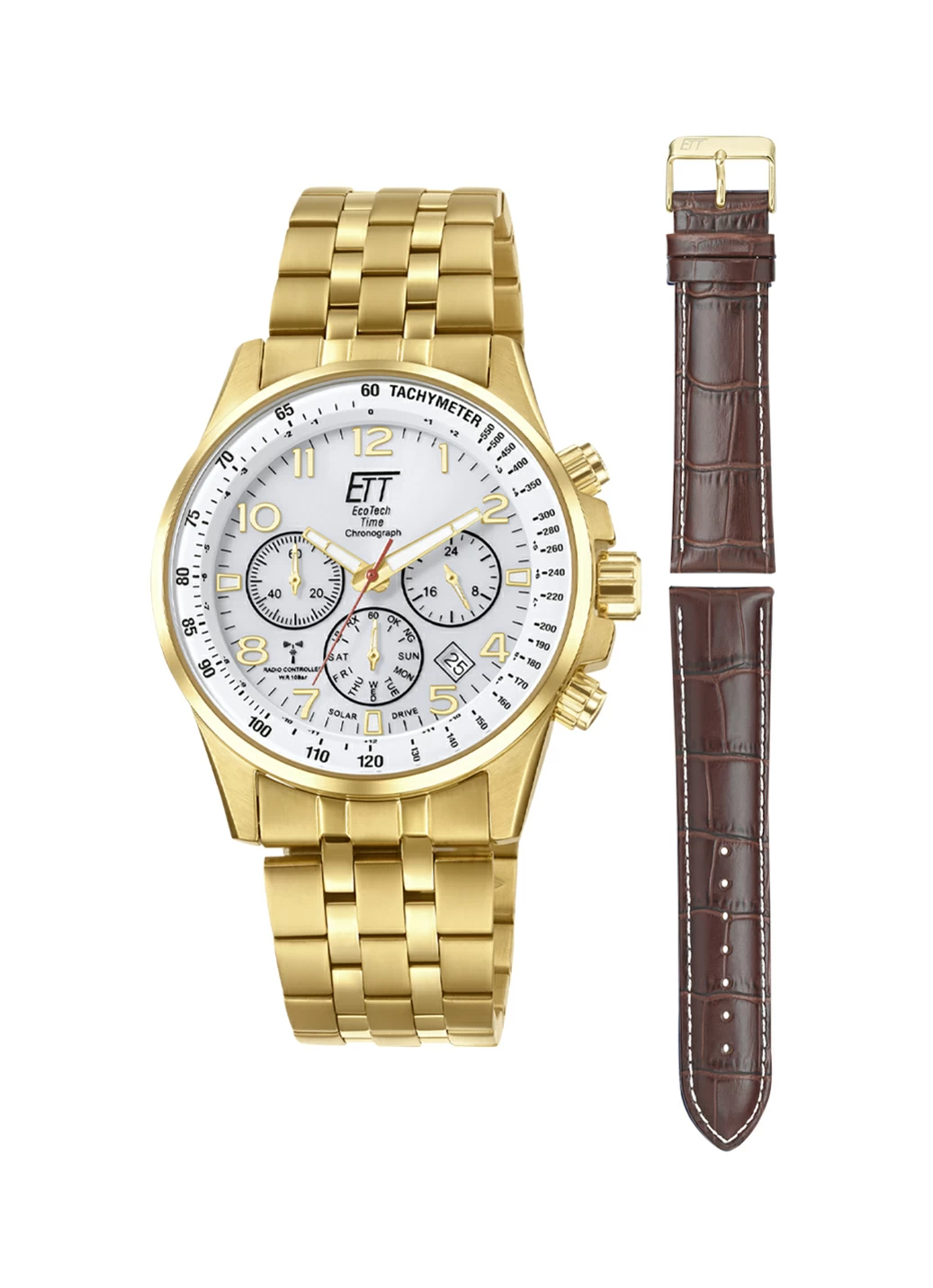 Funk-Solar-Herrenuhr ETT EGS-11614-42MS