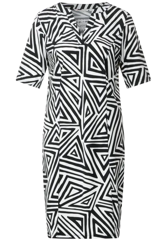 Travelware Printkleid - Black