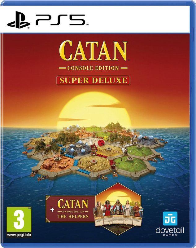 Dovetail Games - Catan - Super Deluxe Console-uitgave - Strategisch Bordspel - PlayStation 5
