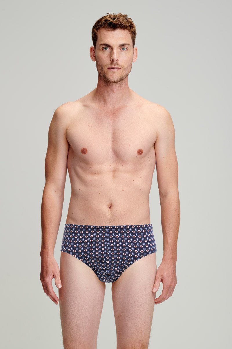 Slip motifs géométriques - coton léger issu de l’agriculture biologique