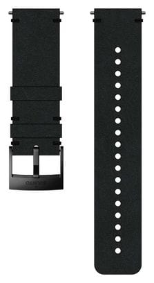 Bracelet de Montre Cuir Suunto Urban 2 24 mm Noir