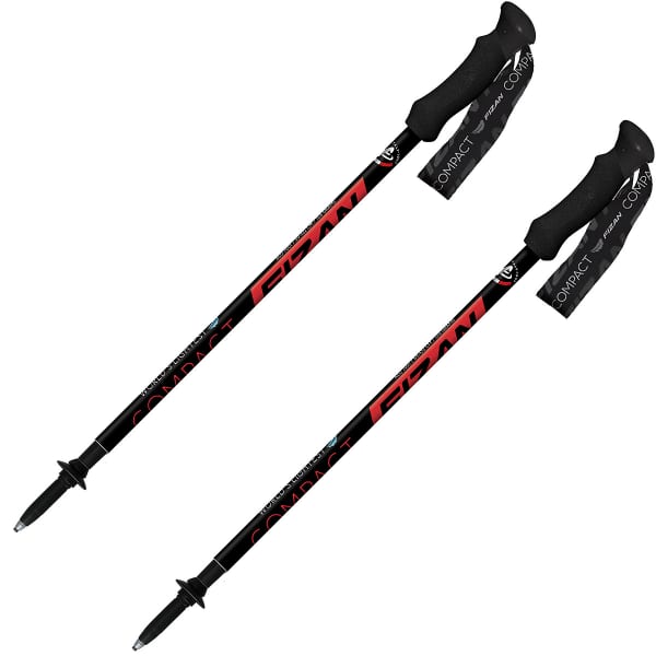 Bâton de randonnée FIZAN COMPACT RED