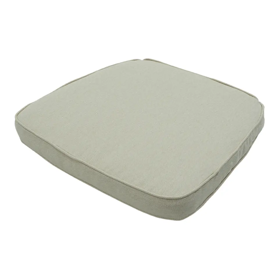 Madison - Zitkussen Wicker Beige canvas eco  - Ca. 48x48 cm - Set van 4