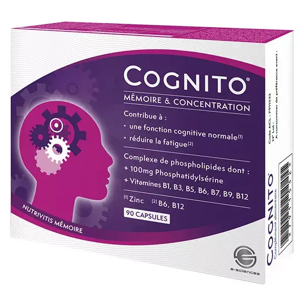 Laboratório de E-Sciences Cognito Memory 90 cápsulas