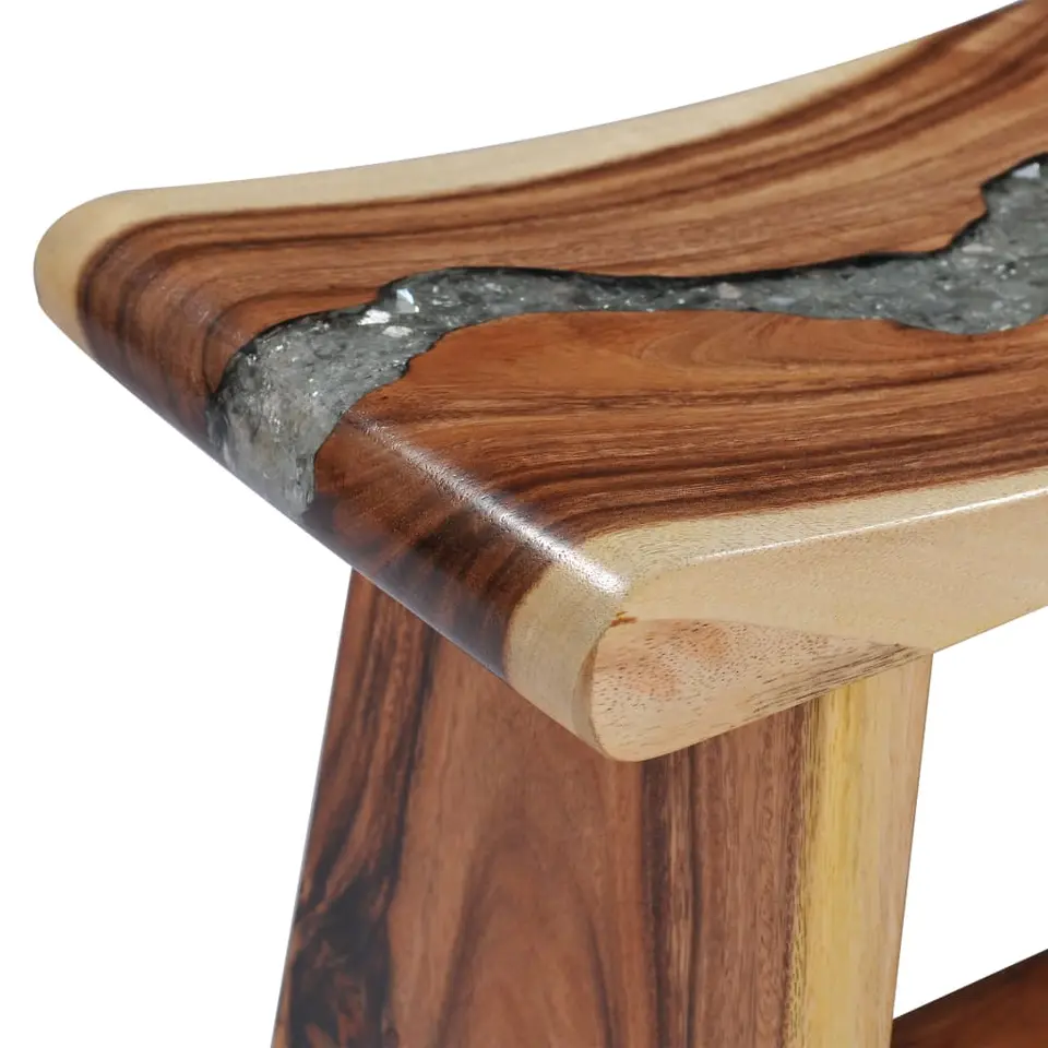 vidaXL - Kruk - Multikleur - Hout