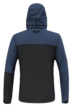 Veste Imperméable Homme Salewa Sella 3L Powertex Bleu