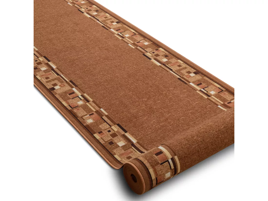 TAPIS DE COULOIR ANTIDÉRAPANT BOMBAY Beige foncé 80x600 cm