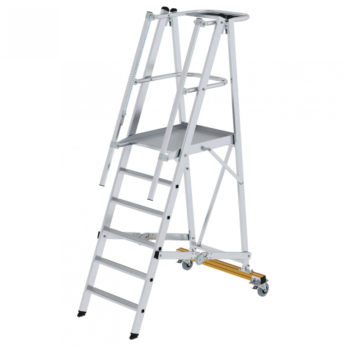 MUNK Opvouwbare platformladder, 6 treden