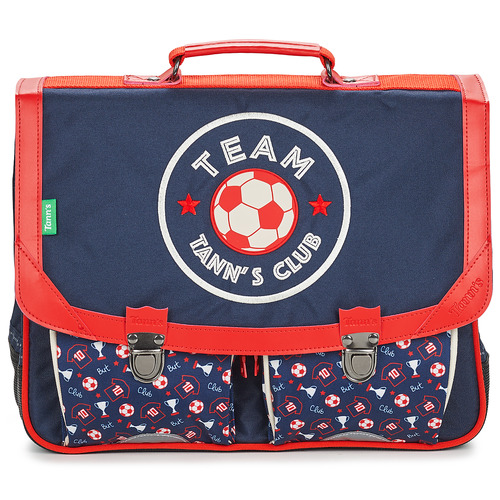 Tann's - ALBAN CARTABLE 38 CM - Marine / Rouge