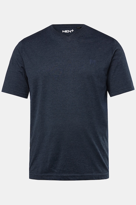 Men+ T-Shirt, Basic, 2er-Pack, Halbarm, V-Ausschnitt, bis 8 XL