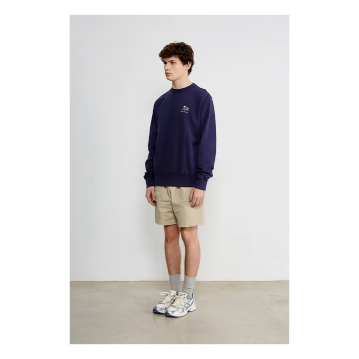 Edmmond Studios Sweat People Coton Bio | Bleu marine