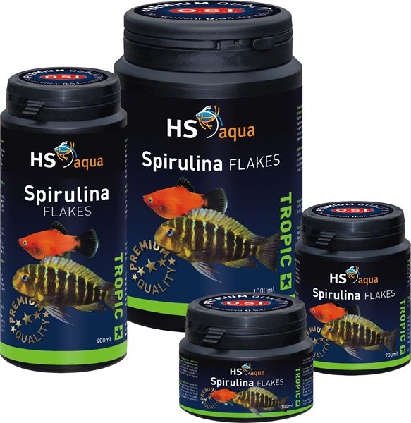 HS Aqua / O.S.I. Spirulina Flakes | Tropisch vissenvoer