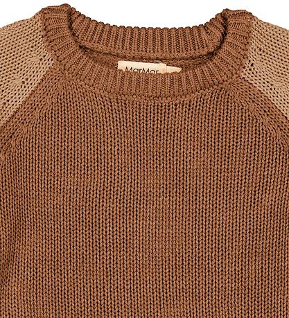 MarMar Bluse - Strick - Modal Mix - Taka - Dark Fudge Block