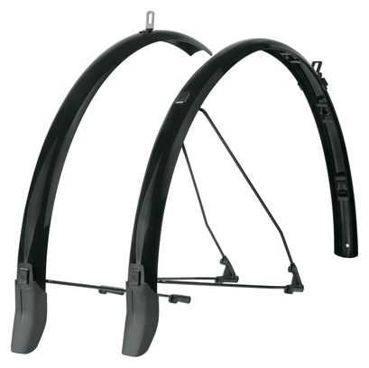 Paire Garde-Boue SKS Bluemels Cable Line 28'' I 55 mm Noir