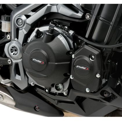Protection Moteur Puig Kit de 3 pare-carters - Noir