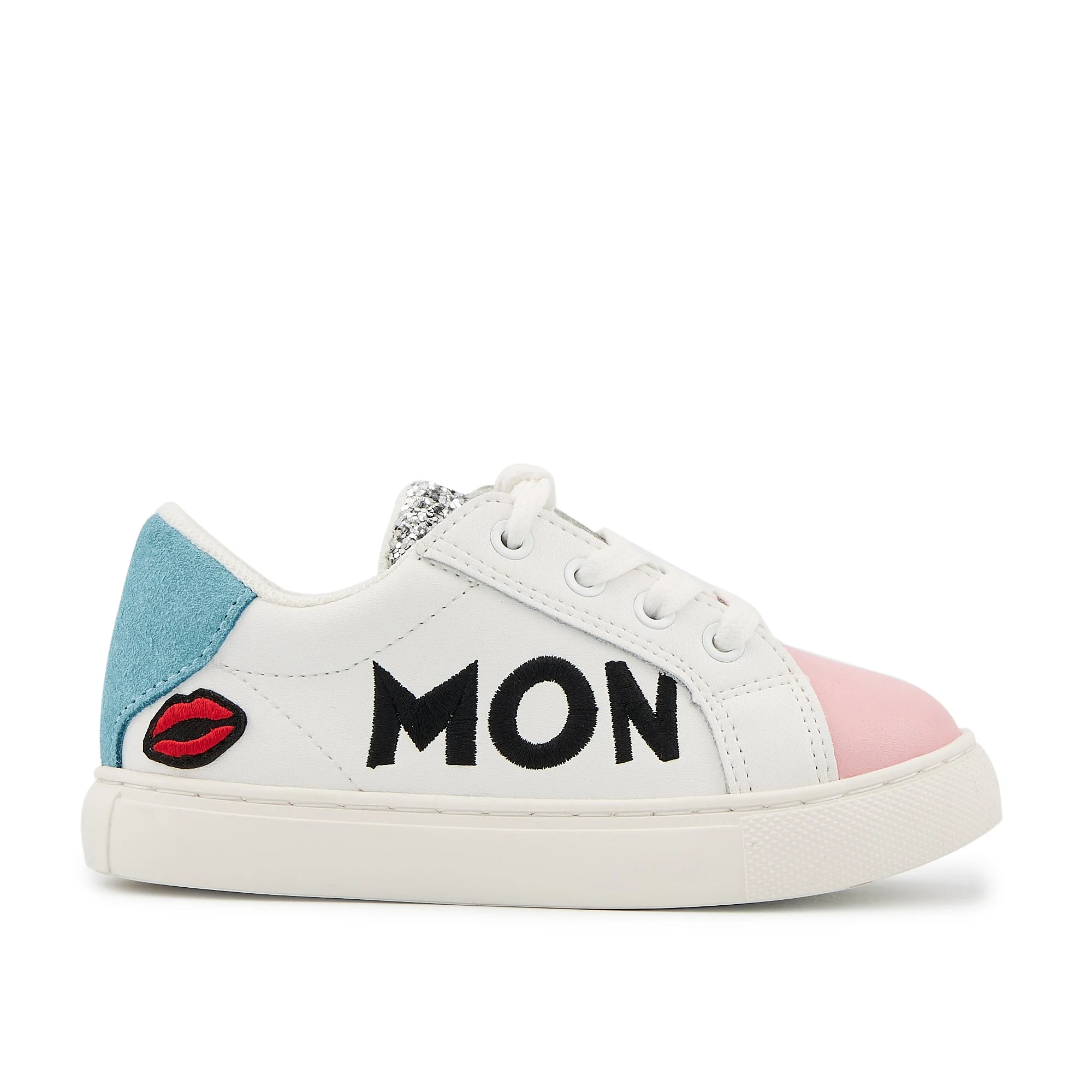 MINI SIMONE MON LAPIN - Sneakers en cuir | Blanc