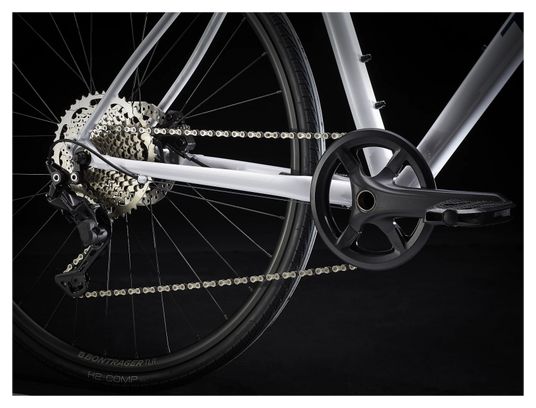 Vélo Fitness Trek FX 3 Disc Shimano Deore 10V 700 mm Blanc