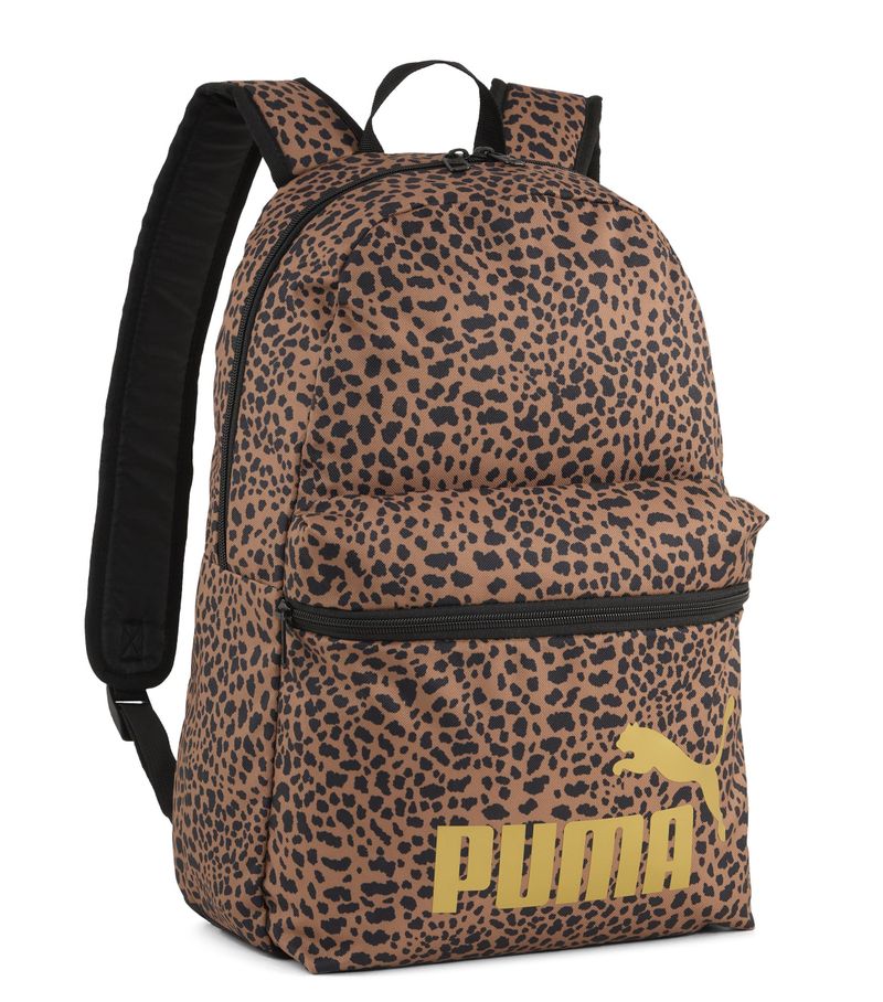Puma Phase AOP Backpack Tas Bruin Dames