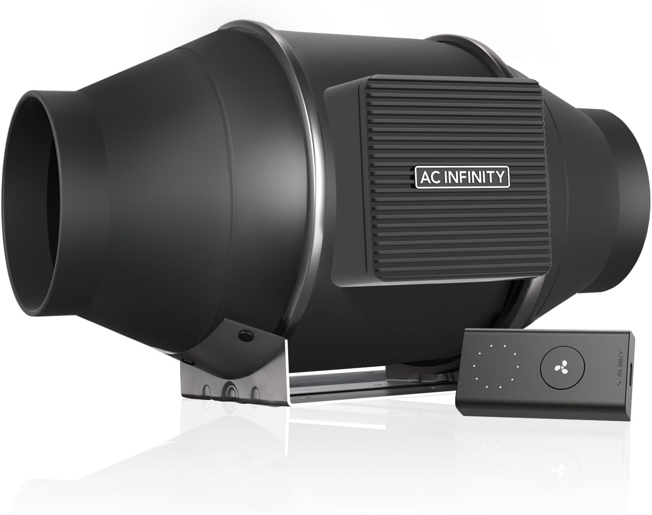 AC Infinity CLOUDLINE PRO S4 – Leises Inline-Lüftersystem 100 mm mit Drehzahlregler, EC-Motor, für Grow-Zelte und Hydroponik