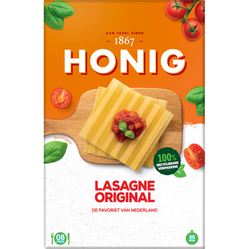 Honig lasagne original