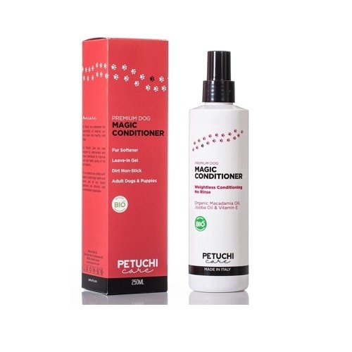 Máscara suavizante para cães com aroma de rosas da PETUCHI.