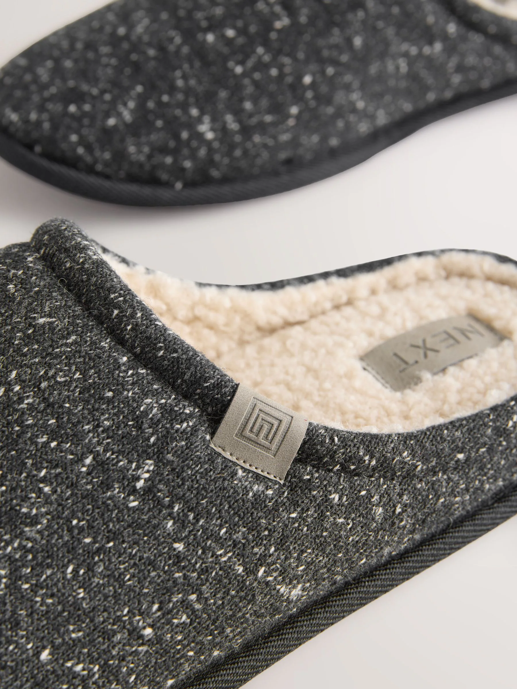Grijs - Neppy Mule Slippers