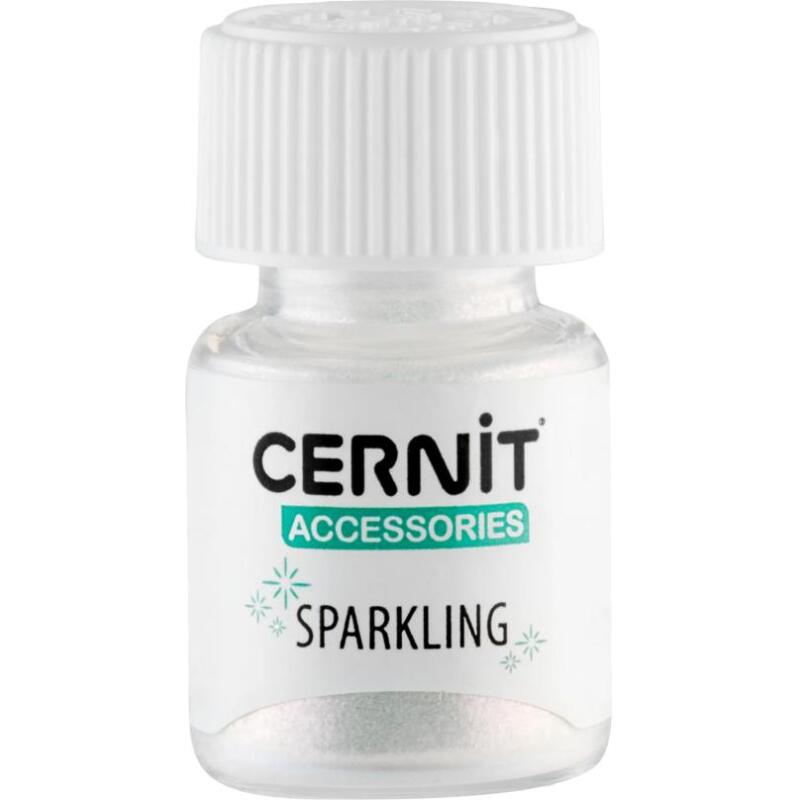 Cernit Sparkling 5 g Diamond rouge - Rouge