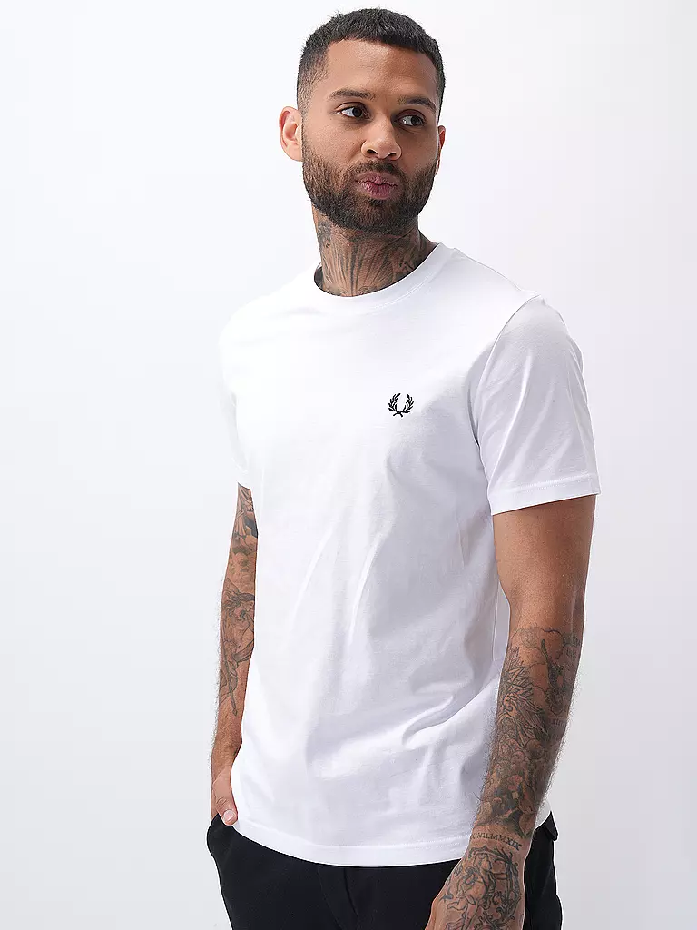 FRED PERRY T-Shirt weiss