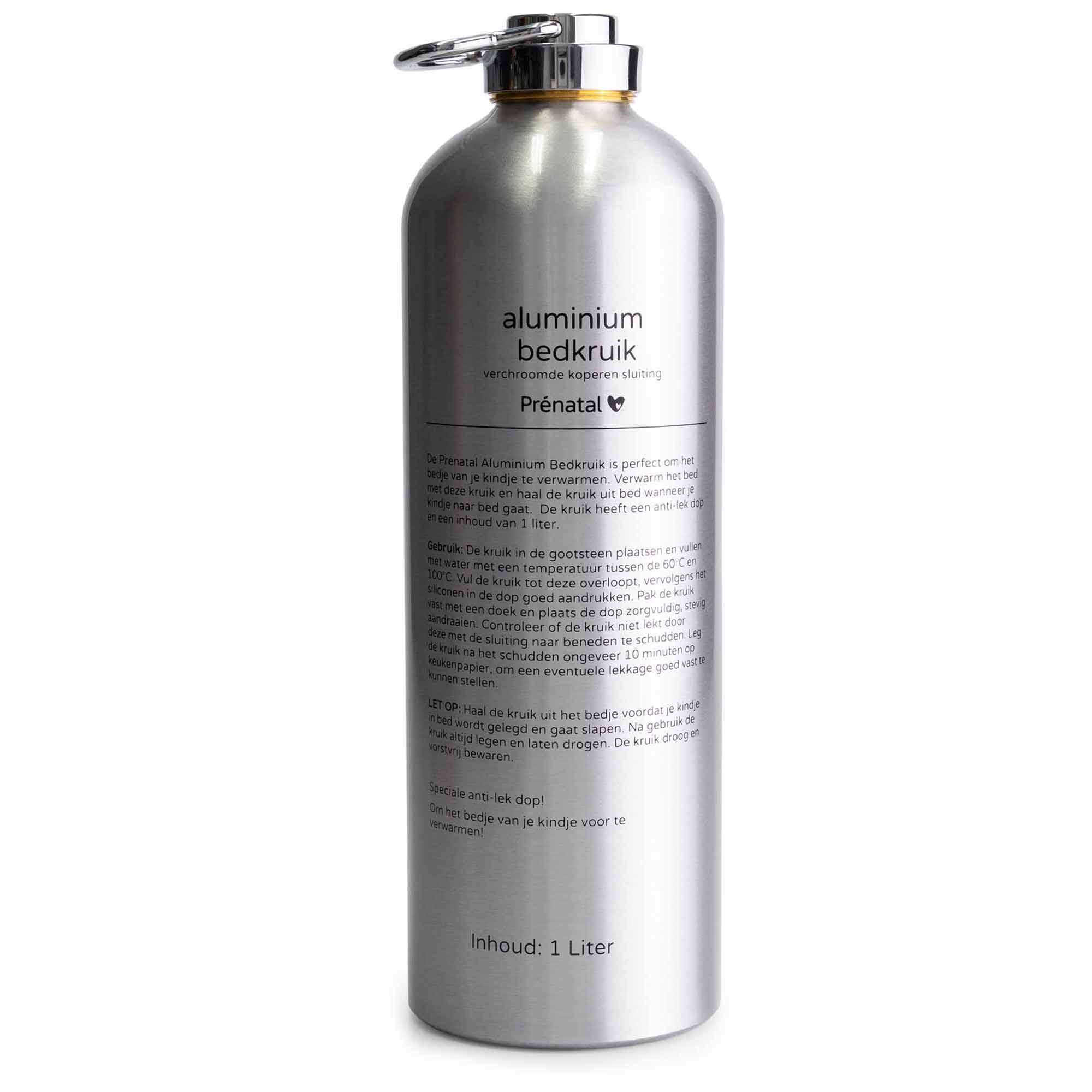 Prénatal Aluminium Kruik 2Pack naturel