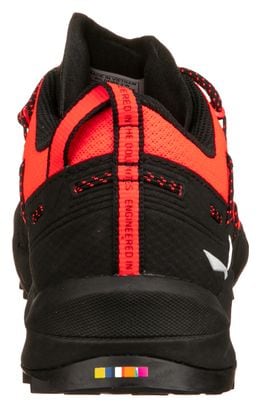 Chaussures d'Approche Femme Salewa Wildfire 2 Corail/Noir