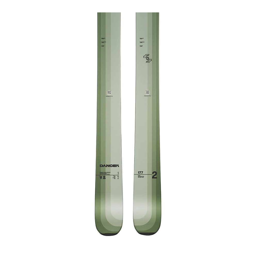 Faction DANCER 2 - Skis all mountain Homme green