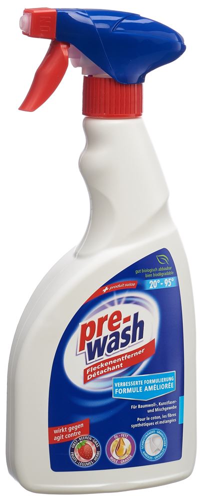 Pre Wash Fleckenentferner Sprühflasche Vapo Fl 500 ml