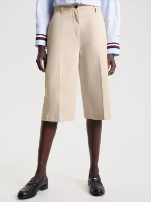 Calções Chino Culote