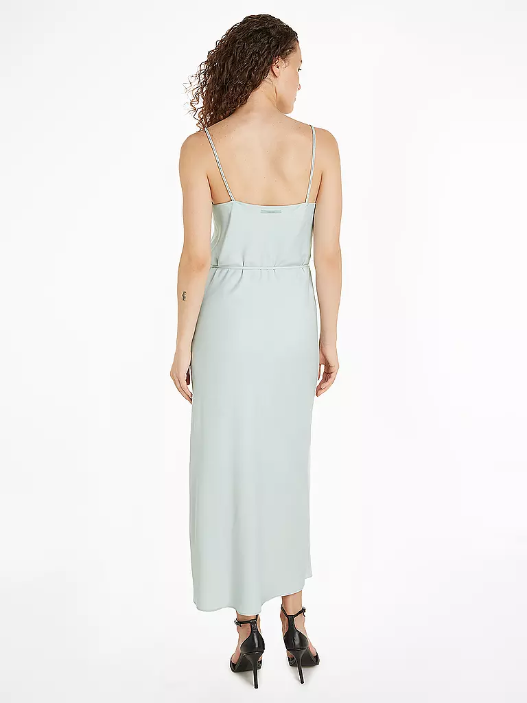 CALVIN KLEIN Midikleid hellblau