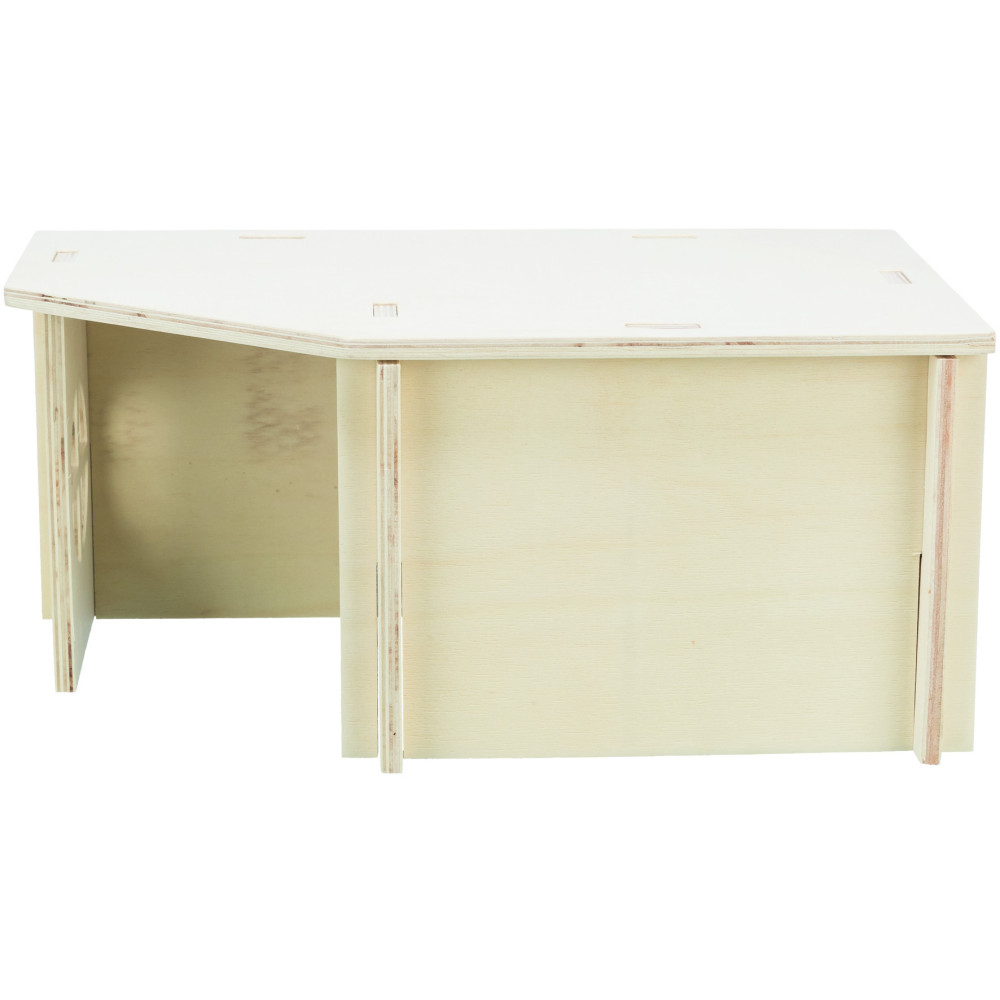 Maison emboitable holm 26 x 42 x h 18 cm pour cochons d'inde, lapins nains
