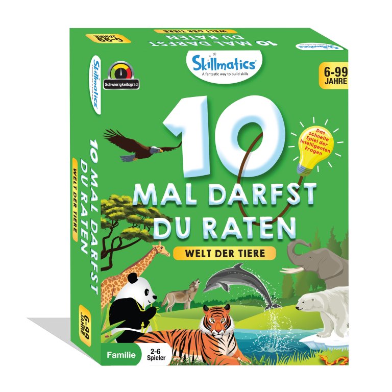 Kartenspiel, 10 Mal darfst du raten