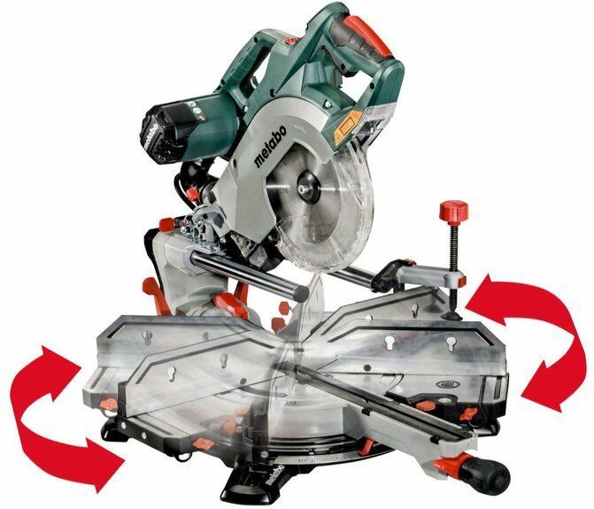 Metabo KGSV 72 Xact Afkortzaag met trekfunctie 216mm 1800W