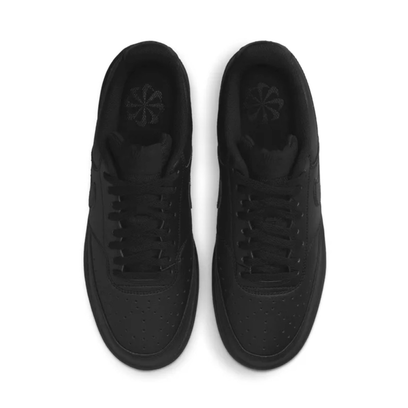 Nike Court Vision Low Next Nature Sneakers Zwart
