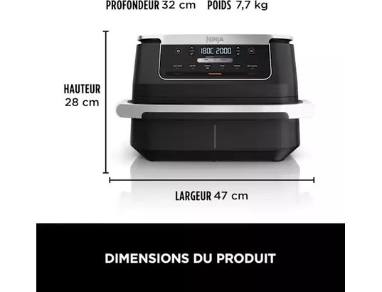 NINJA - Friteuse à air chaud AF550EU