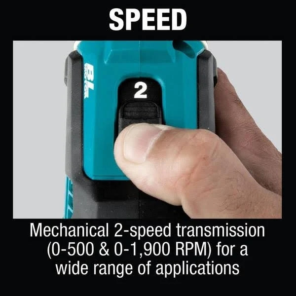 Makita 18V LXT Lithium-Ion Brushless Cordless 1/2 in. Driver-Drill Kit, 3.0Ah with Bonus Impact XPS 35 Piece Impact Bit Set