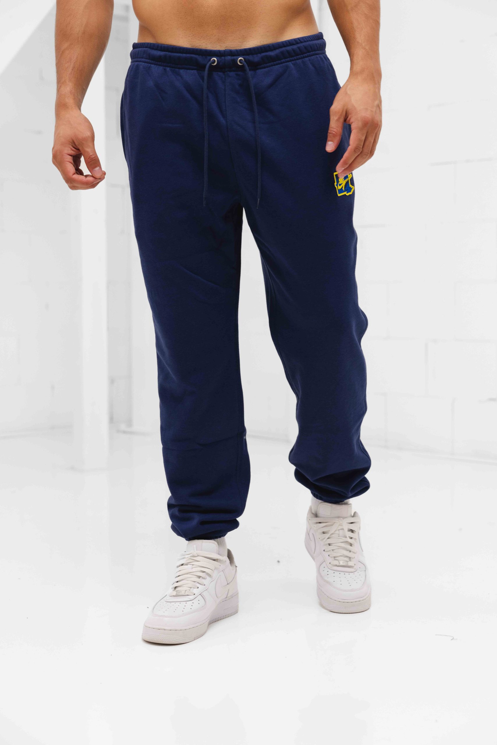 Nike Club Cuffed Trainingsbroek heren Donkerblauw