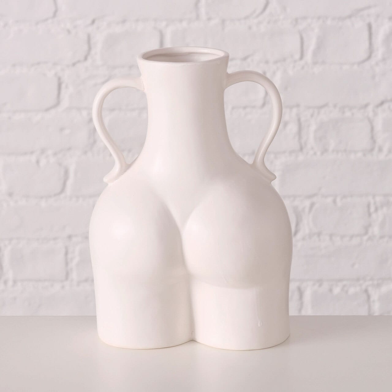 Vase MARYLA 22 cm weiß