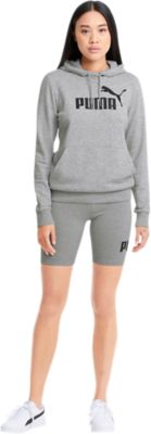 PumaEssentials Logo Hoody - grau
